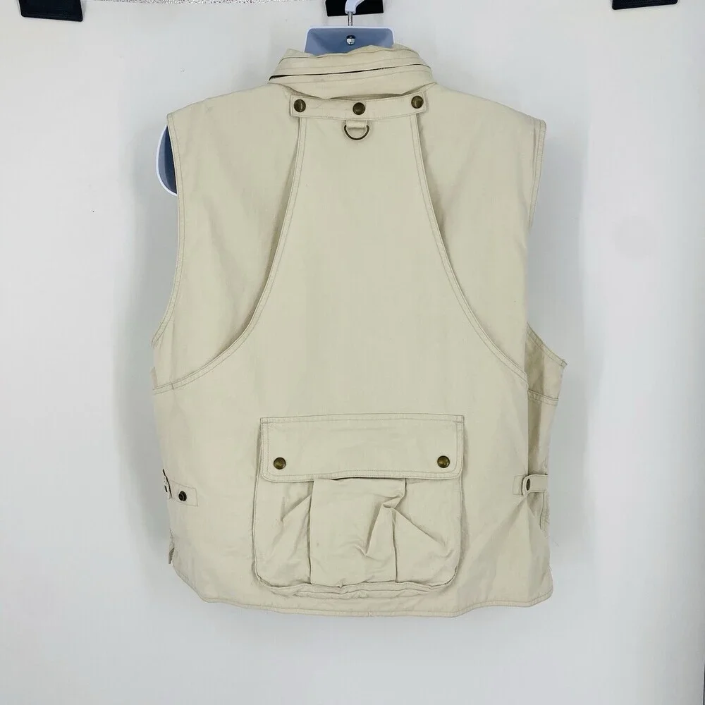 80’s Vintage Banana Republic Safari & Travel Co Cargo Fishing Adventure Vest LG
